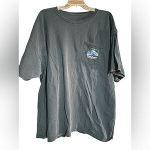 Navy Short Sleeve Tee with Crew Neck